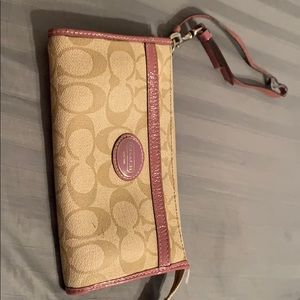 Coach wristlet